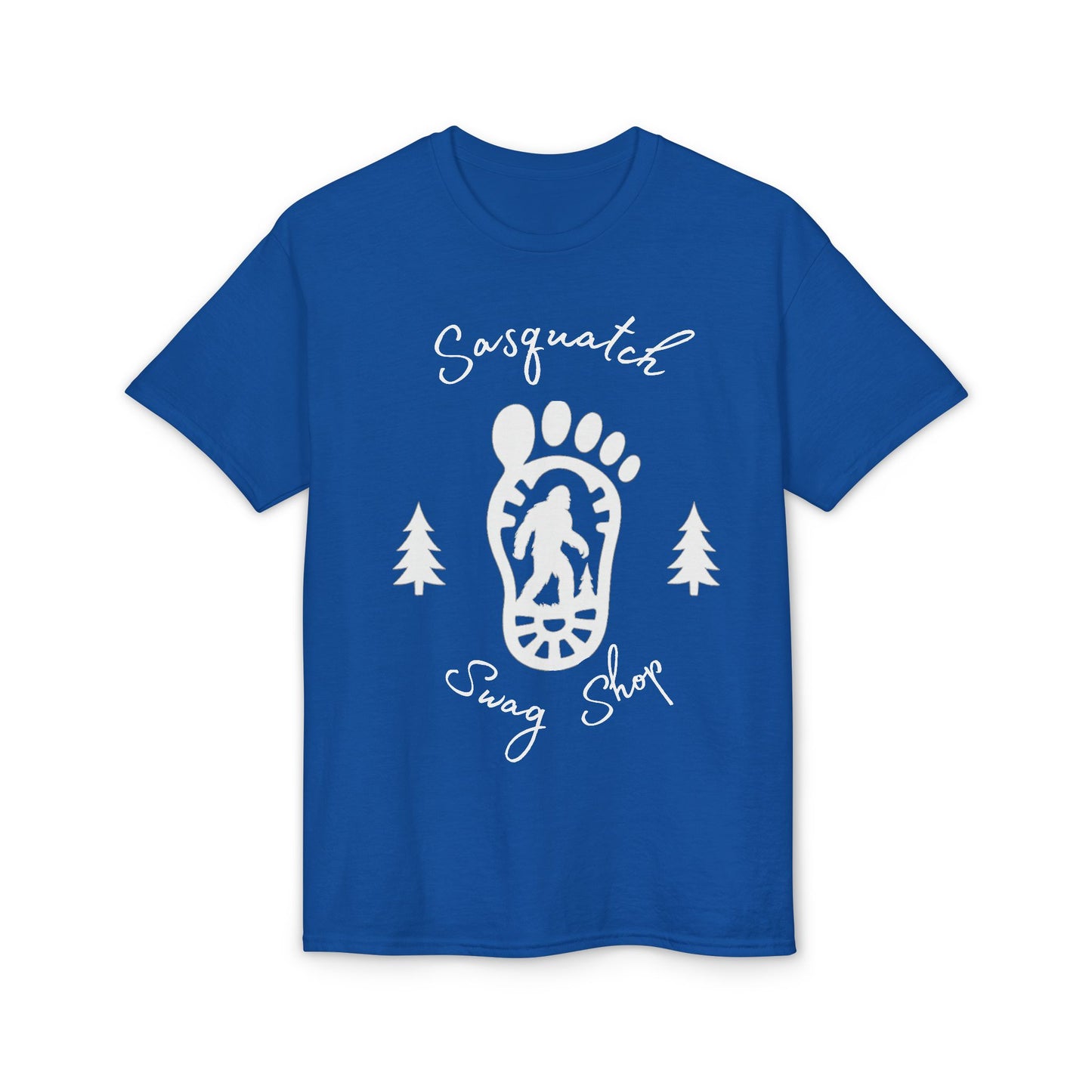 Bigfoot Footprint Graphic T-Shirt — Sasquatch Camp Shirt store logo
