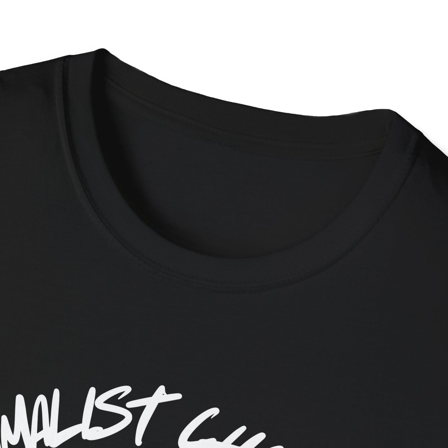 Minimalist Champion T-Shirt – ‘One Spoon One Fork’ Sasquatch Graphic