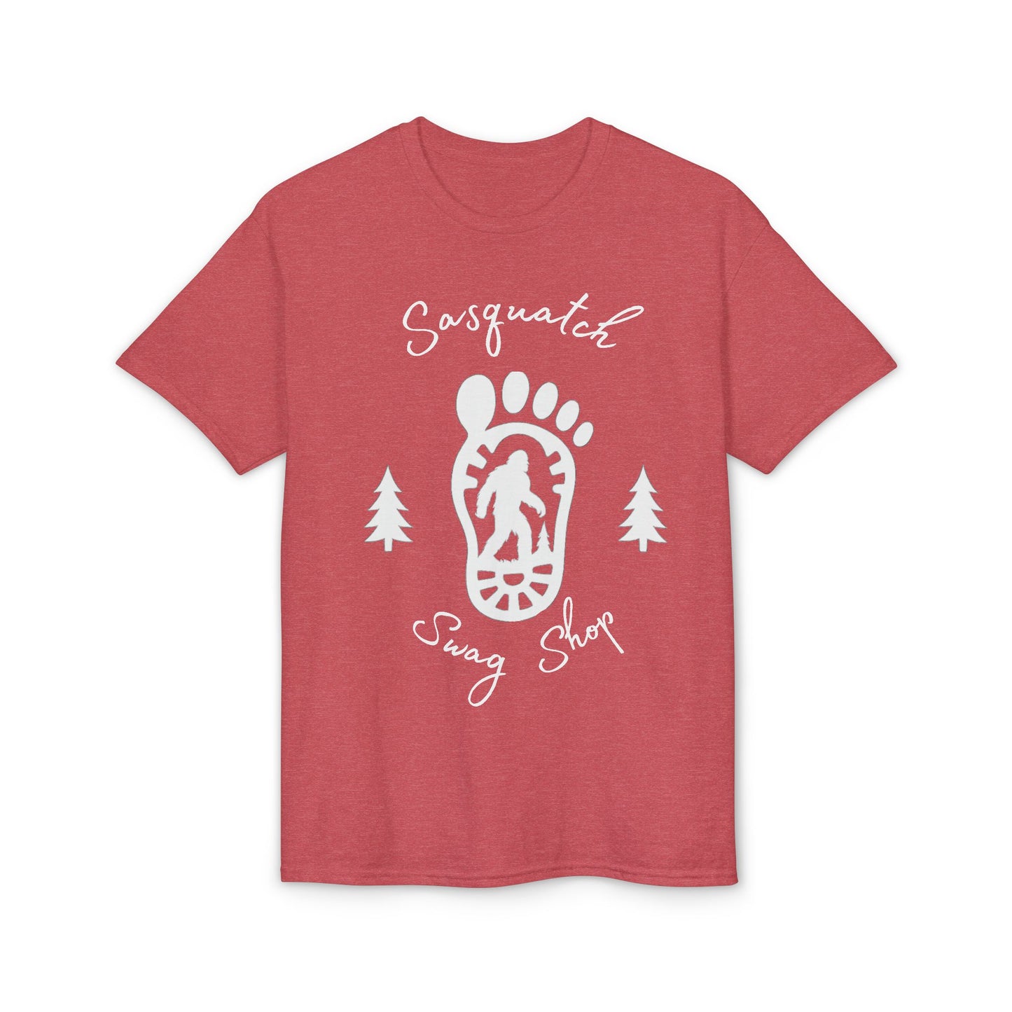 Bigfoot Footprint Graphic T-Shirt — Sasquatch Camp Shirt store logo