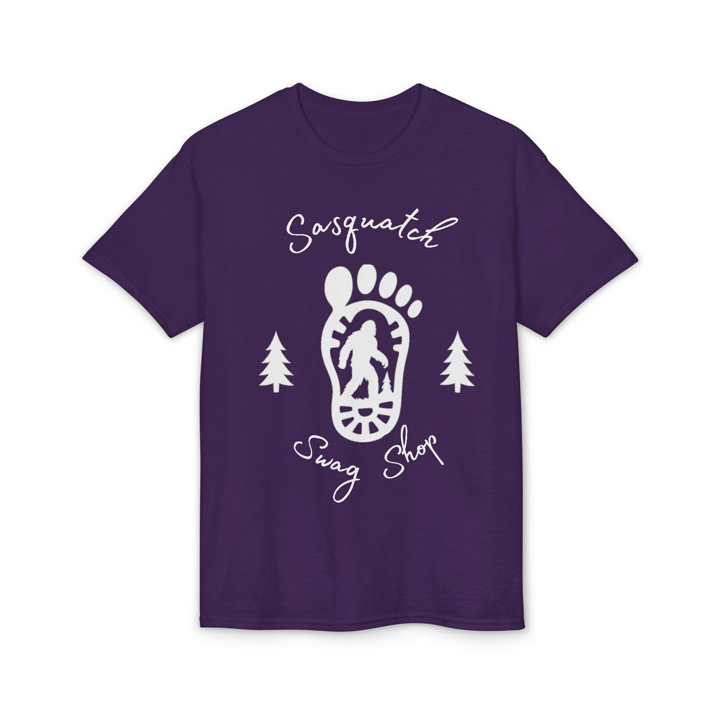 Bigfoot Footprint Graphic T-Shirt — Sasquatch Camp Shirt store logo