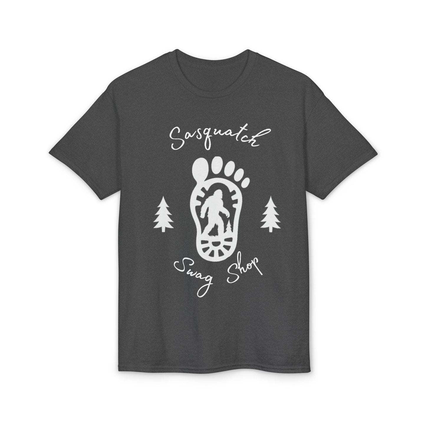 Bigfoot Footprint Graphic T-Shirt — Sasquatch Camp Shirt store logo