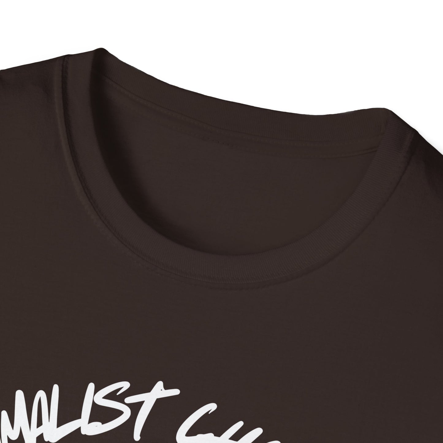 Minimalist Champion T-Shirt – ‘One Spoon One Fork’ Sasquatch Graphic